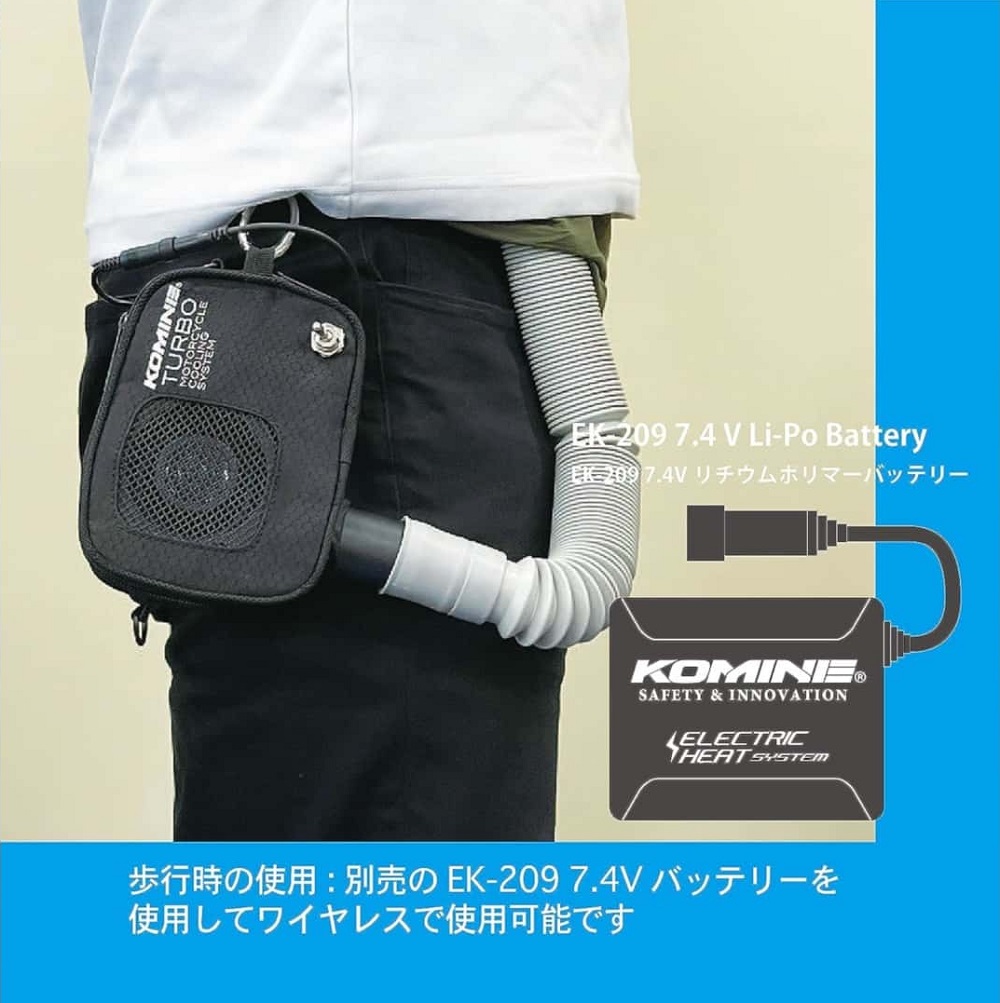 官方提供電池組可以選購，讓你離開車上也能繼續使用