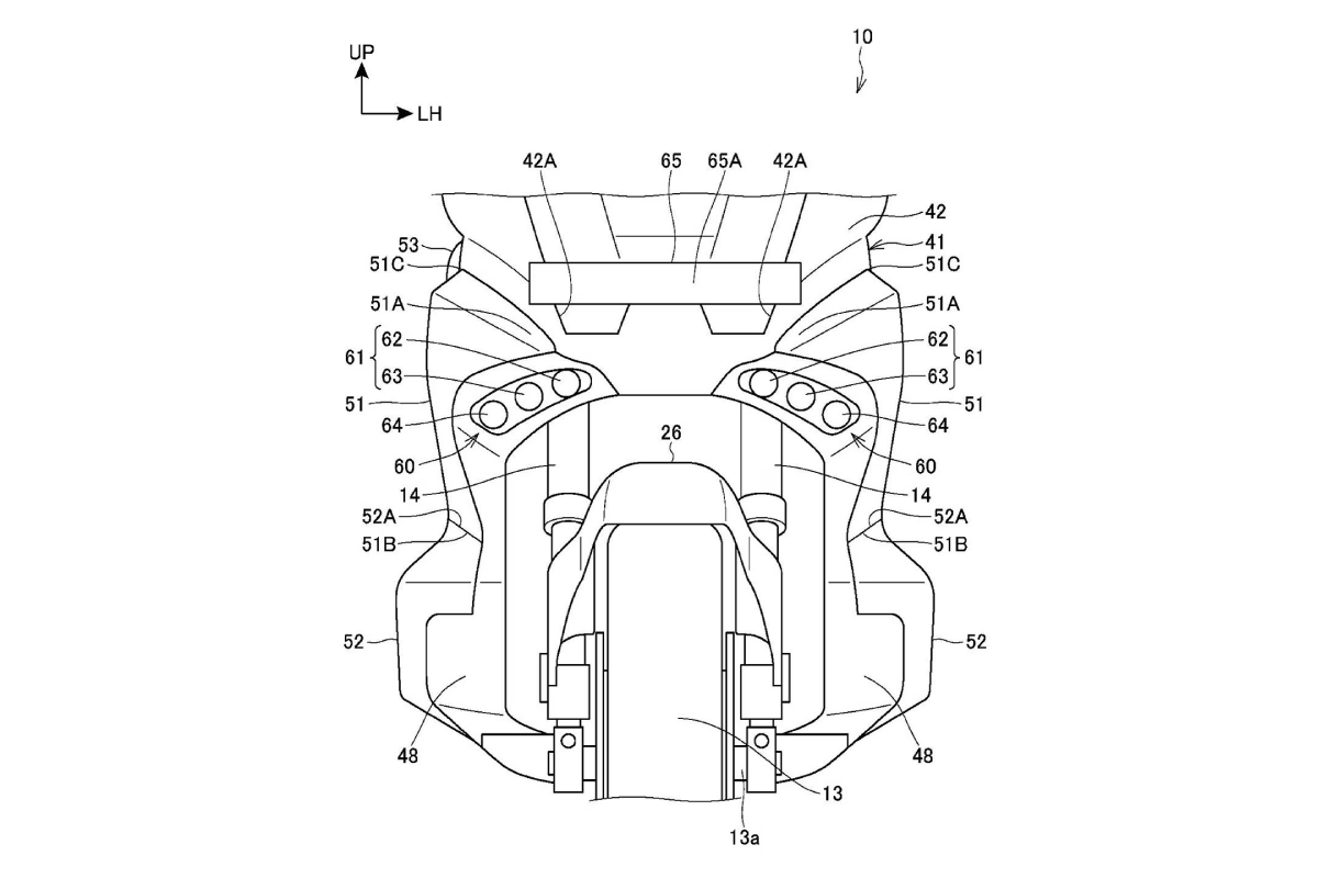 全新X-ADV 750燈具排列有所調整