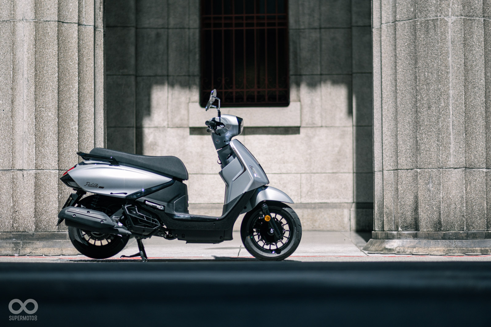 筆者特別喜歡，先前SYM為Fiddle車系換上的高質感輪圈造型