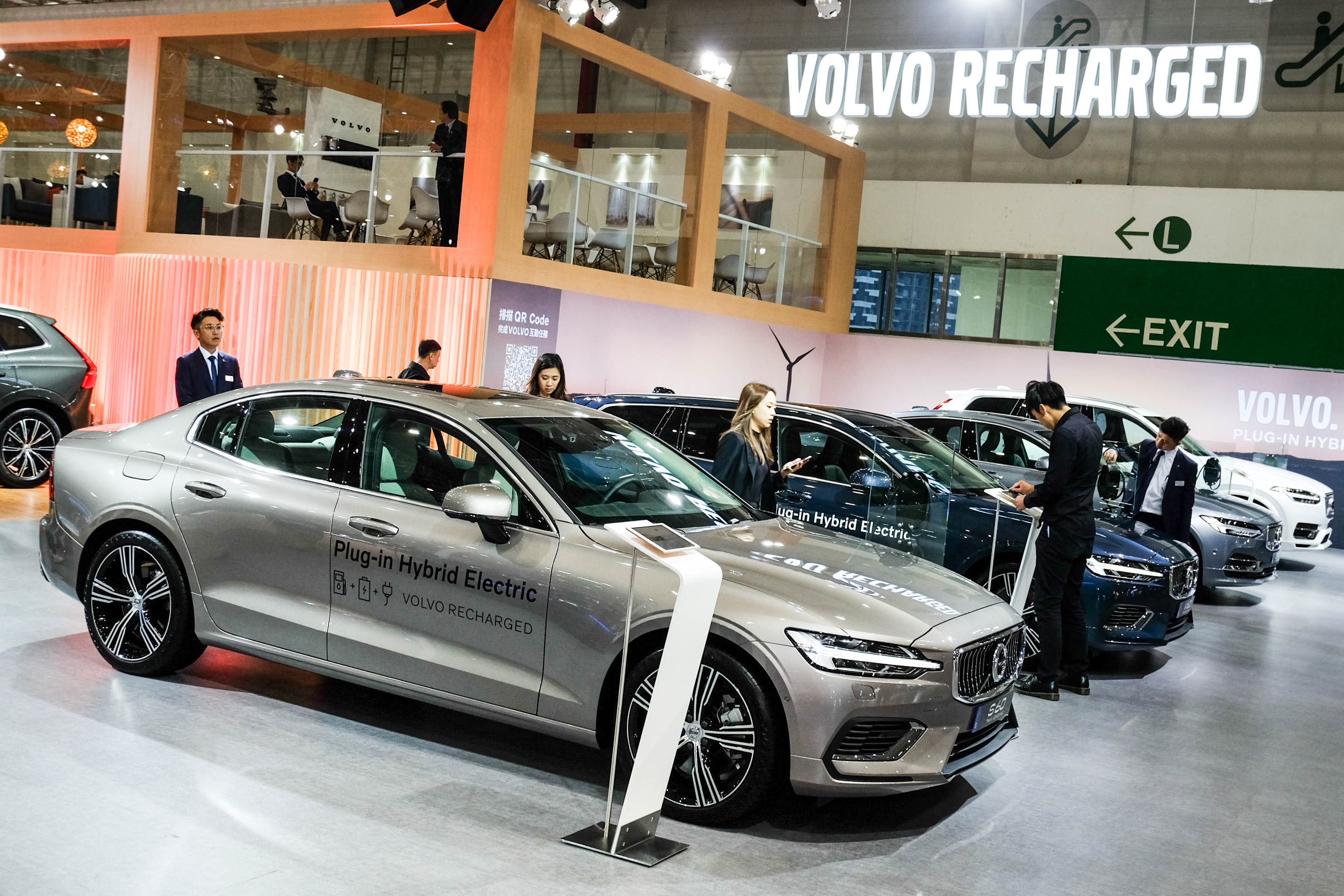 Volvo Plug-in Hybrid Electric 動力科技車款全數到場展出
