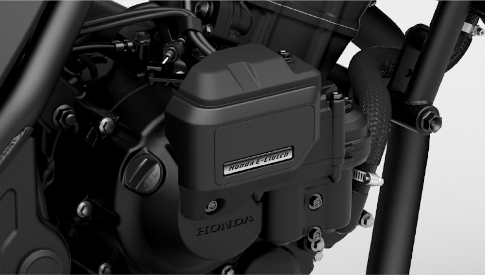 Honda Rebel 250是目前排量最小搭載有E-Clutch的車款