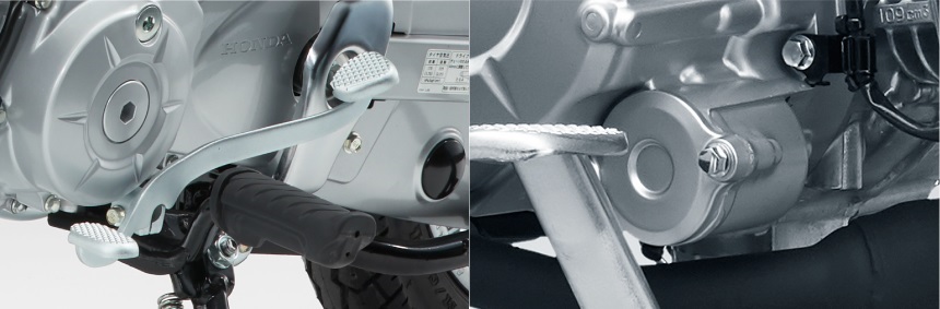 車輛還搭載PGM-FI 噴射供油系統與和四檔變速箱，原廠宣稱就算是雙人騎乘，每公升汽油還能跑到60km