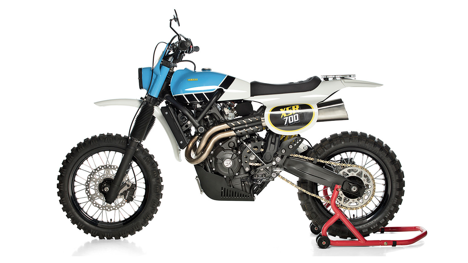 今年的主題Back To The Dirt,讓多輛XSR改裝車款嶄露頭角