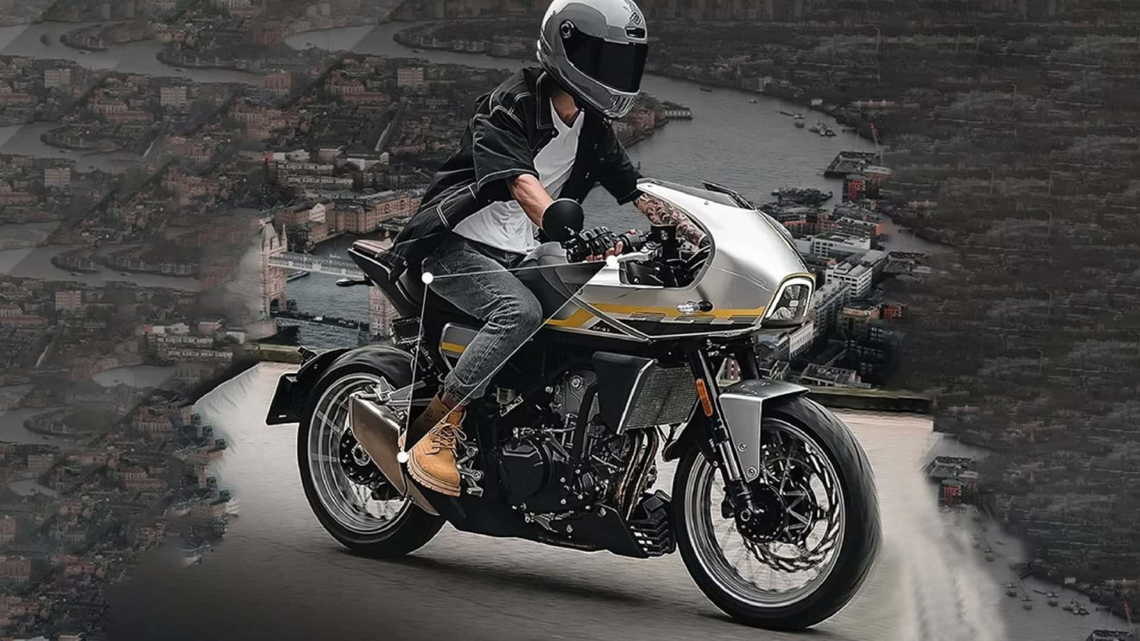 凱越321F Cafe外型比例穠纖合度，且別具特色