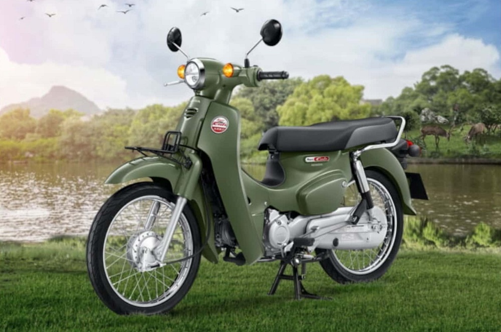 雖然制動用上了鼓煞,但換上了鋼絲框讓整體的風格更突出