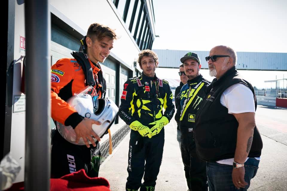 Valentino Rossi 2019年出戰Gulf 12小時耐久賽,且拿下分組第三的佳績