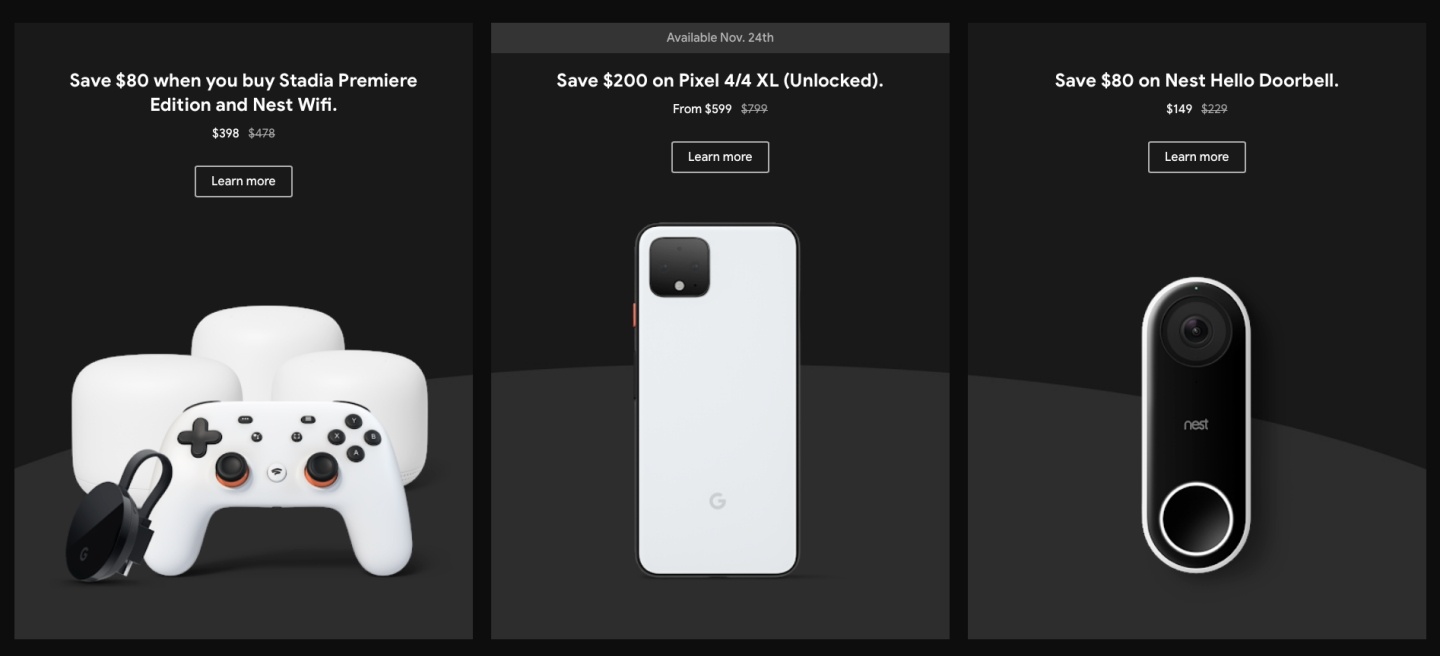 降價後等於只要兩萬元左右就能買到Google最新的Pixel 4旗艦手機