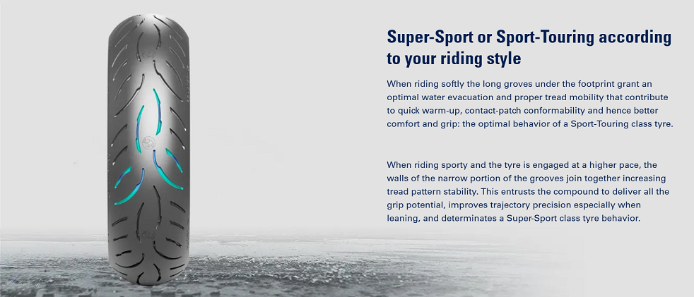 胎紋重新設計後,讓車輛在激烈操駕過完時的抓地力表現更佳