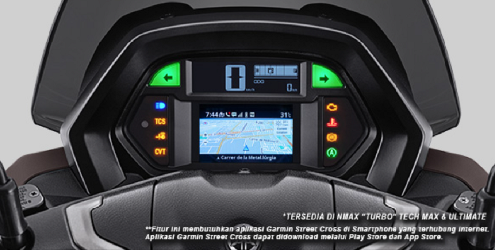 頂歸版本的車型將會搭載雙螢幕的TFT全彩液晶儀表