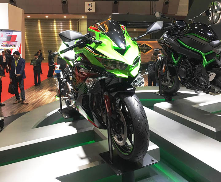 Z H2增壓街車、ZX-25R四缸250同場發表Kawasaki性能家族東京車展