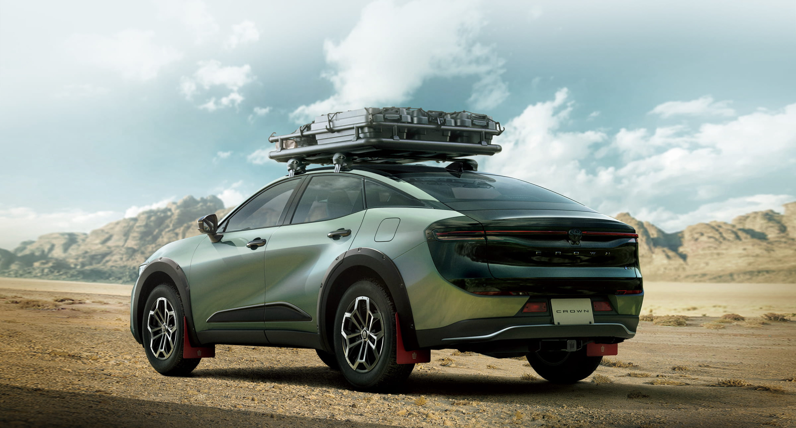 除了越野配件上身外，車架與懸吊也有越野取向調整