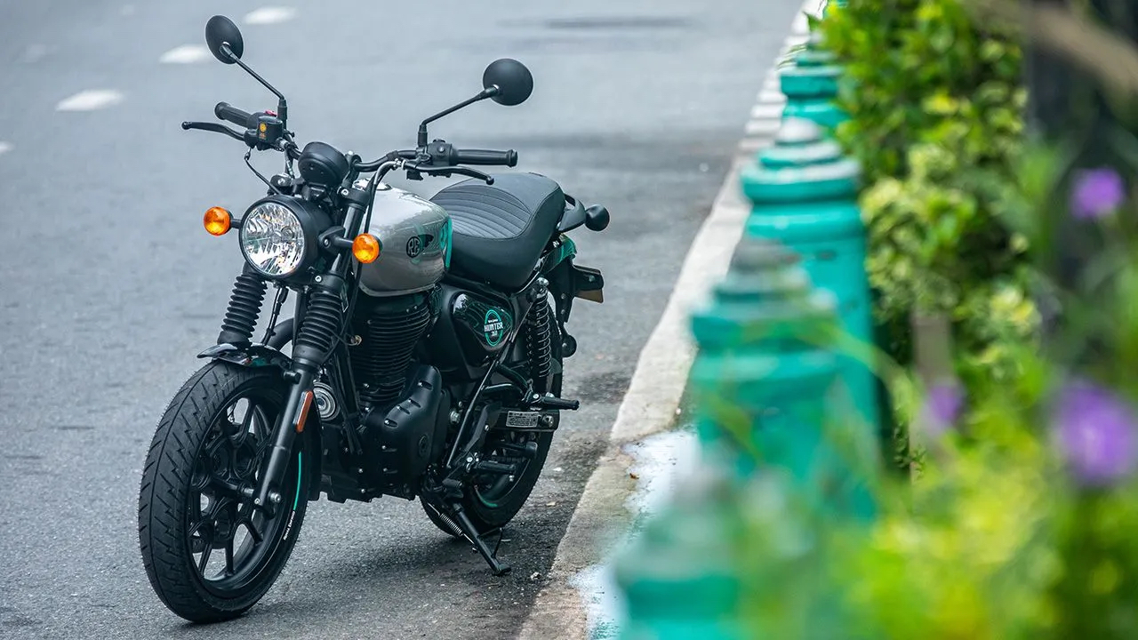 Royal Enfield Hunter 350元素相當極簡