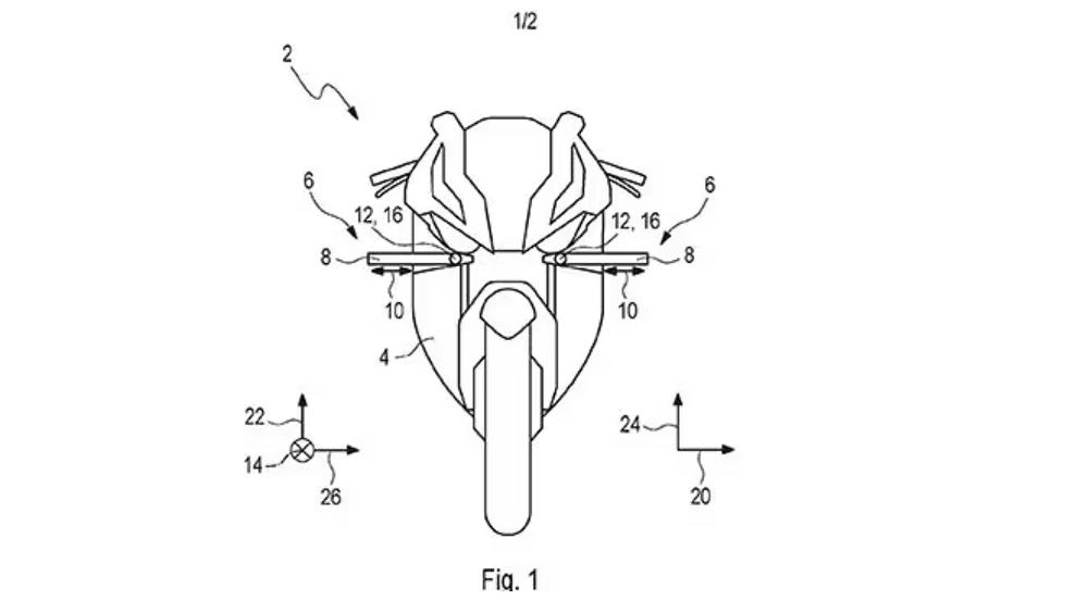 車輛在平衡狀態下，會呈現水平\