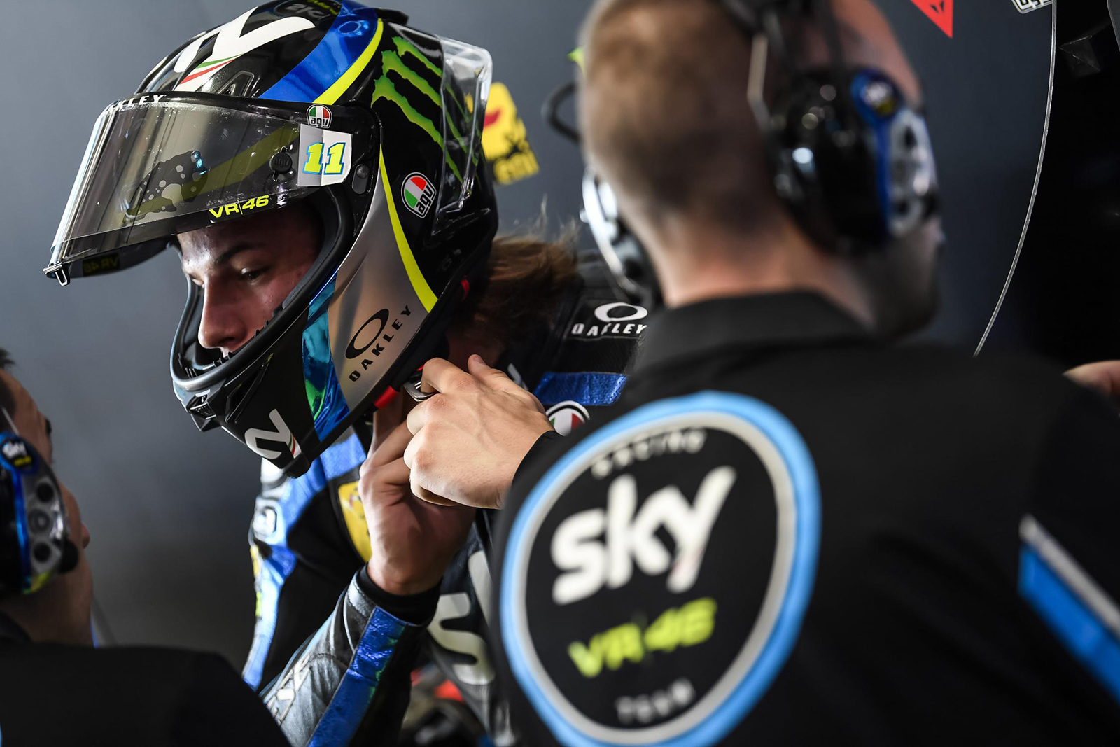 Rossi的VR46車隊在去年也成功地拿下Moto2的年度冠軍