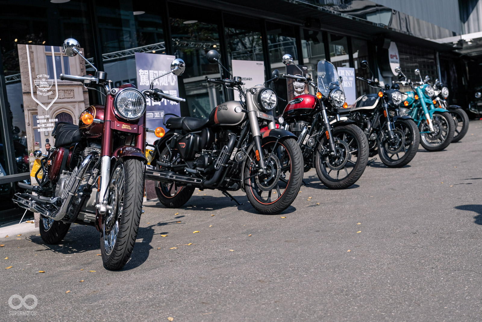 Royal Enfield 今日舉辦350、650車系的媒體試乘會。