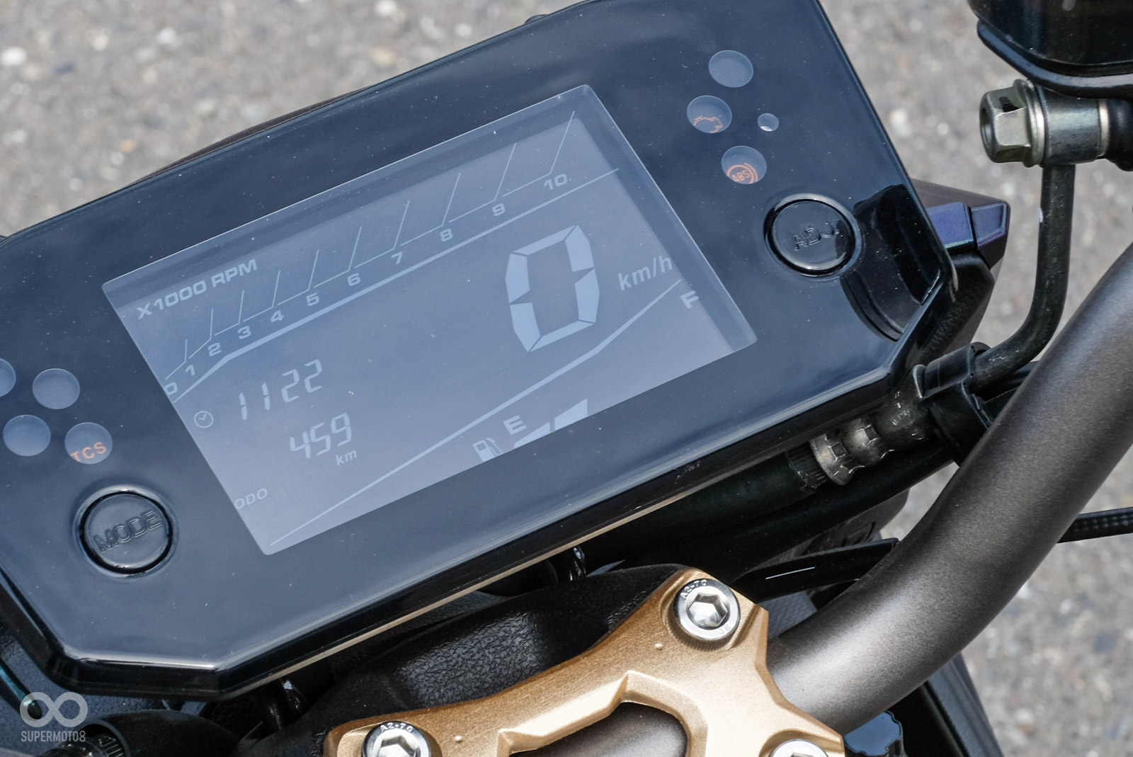 4.5寸LCD儀表辨識度佳