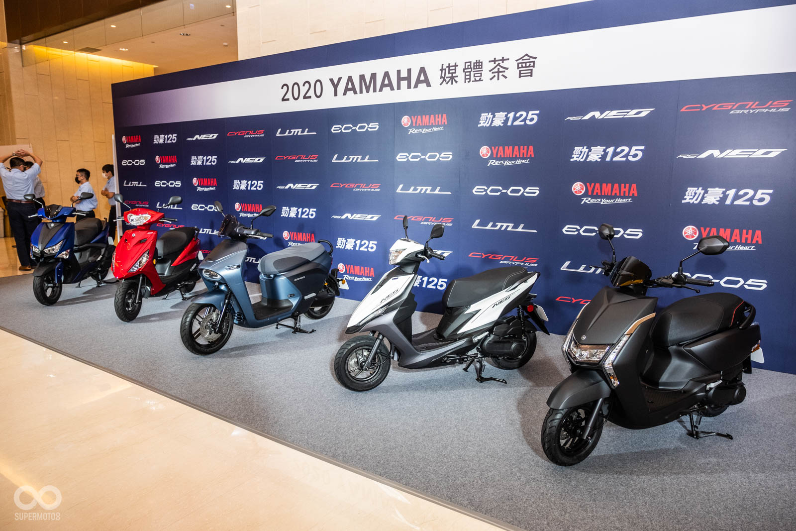 現場展示多台七期車款