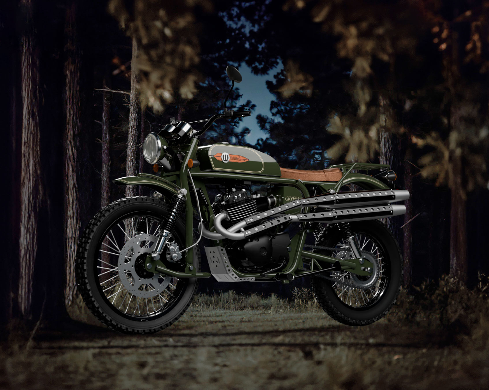 Janus能在經典的復古手工車樣式中，做出極高的組裝水準，堪稱移動藝術品