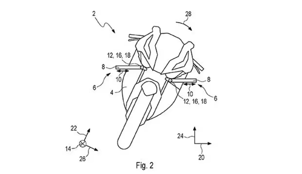 車上的電腦會根據車輛傾斜角度自動調整定風翼的角度