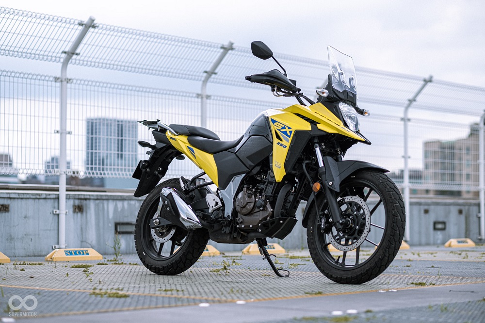 近期剛引進台灣市場的V-Strom 250 SX,也即將在東京移動展上展出小改款車型