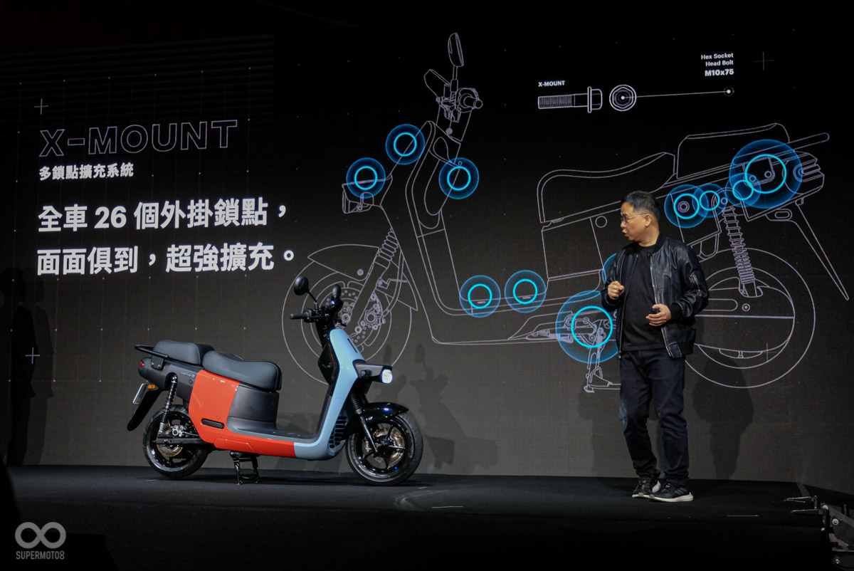 全車還有多達26個外掛鎖點