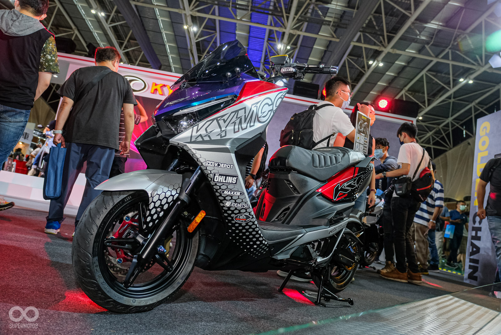 現場也展出KRV精品改裝車
