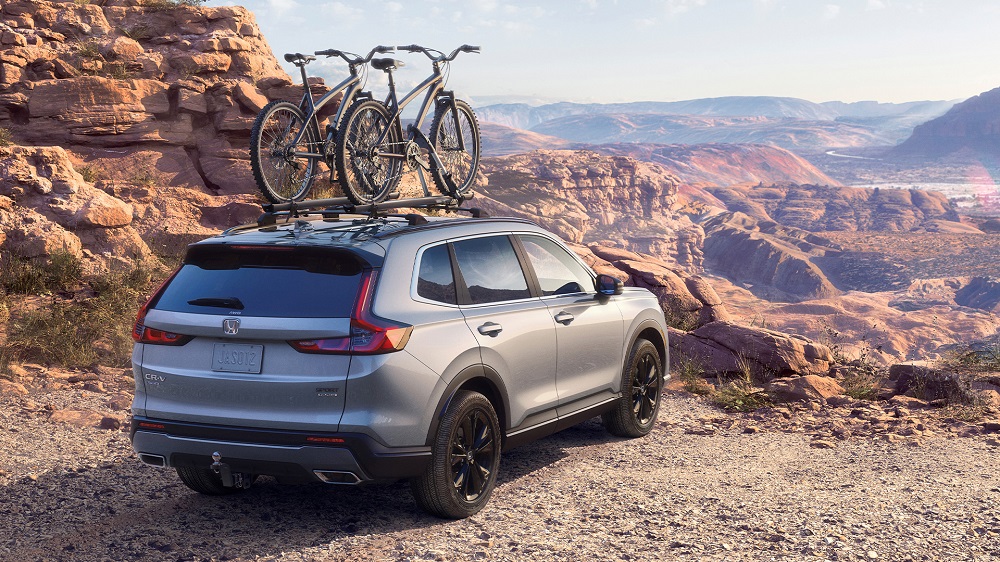 相較於第五代CR-V,大改款的CR-V的體積變大了不少