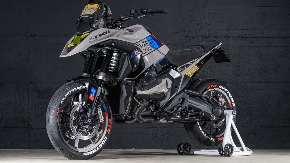 VTR Motard 「R 1301」改裝套件售價折合台幣突破50萬元,想要這組套件預算也又夠多