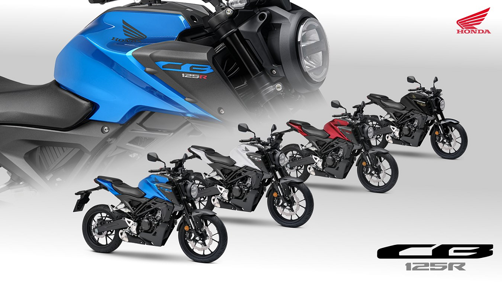 Honda歐洲最近發表了2024小改款的CB125R