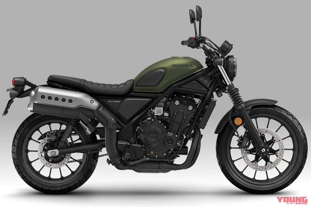 現行款的軍綠色也將保留在新年式車型上