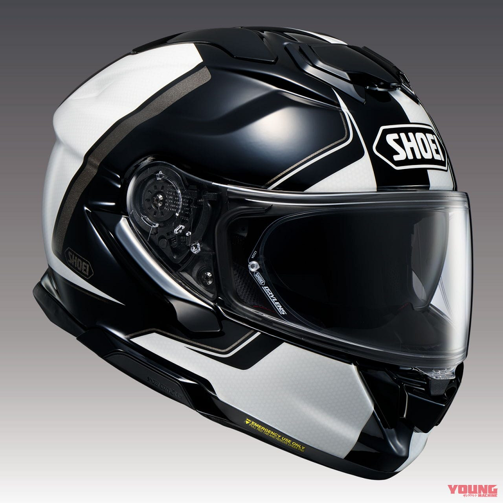 黑白色塗裝也是這次的全新配色，兩者的圖案都採用著不對稱的設計