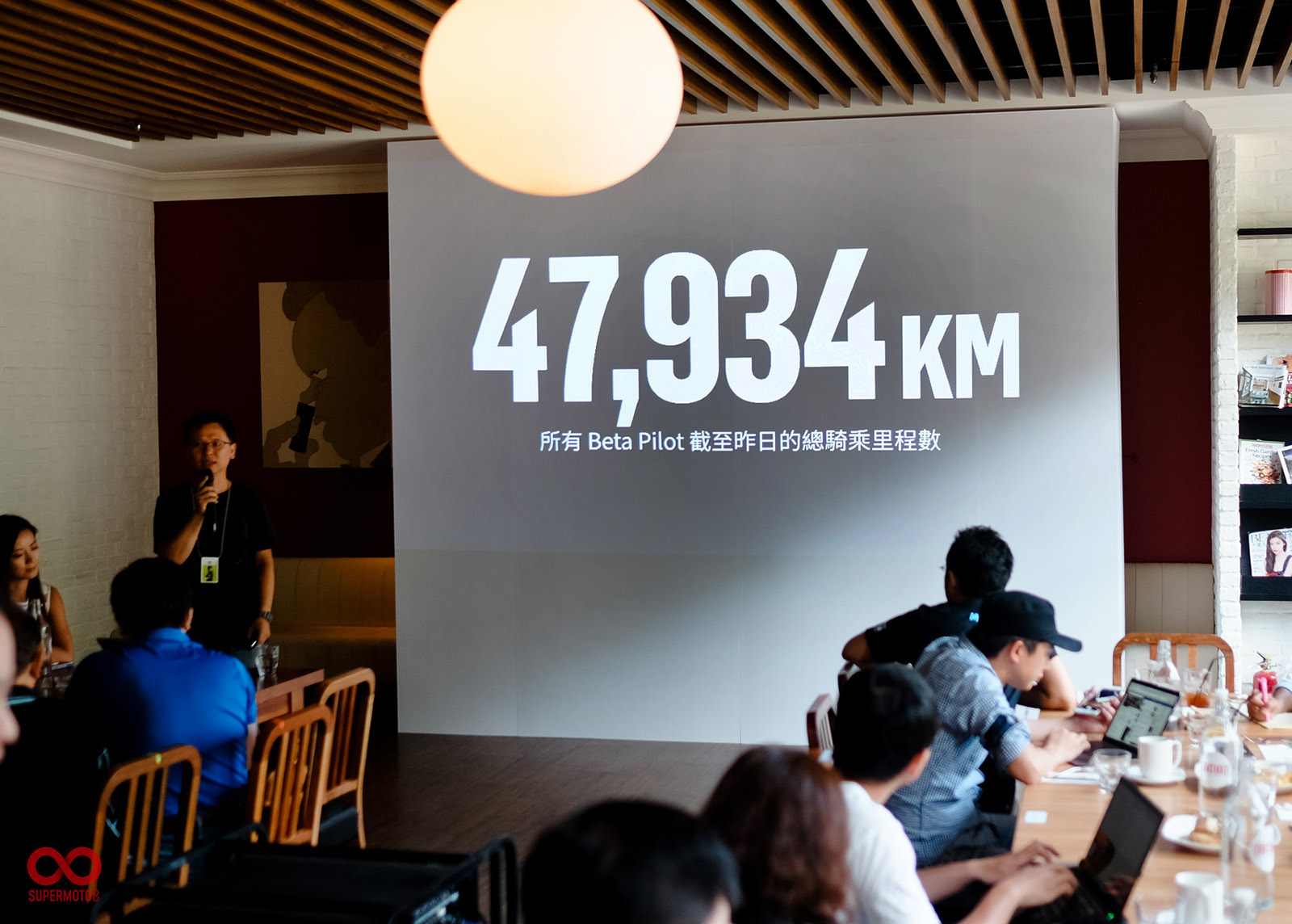 今天為止先鋒騎士共騎乘了47934km