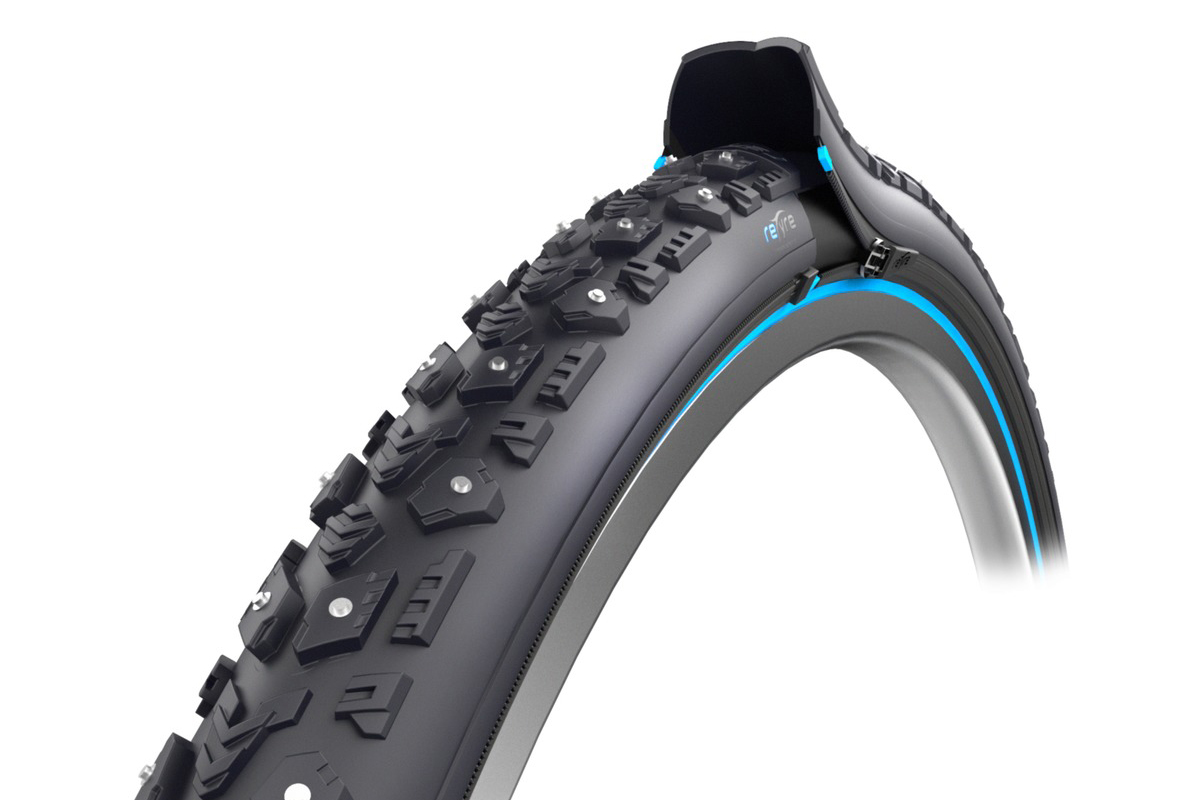 脫下一層胎皮,就能讓你瞬間從越野胎換成公路胎,迅速又多樣化的輪胎更換,讓騎士能不間斷地享受騎乘樂趣