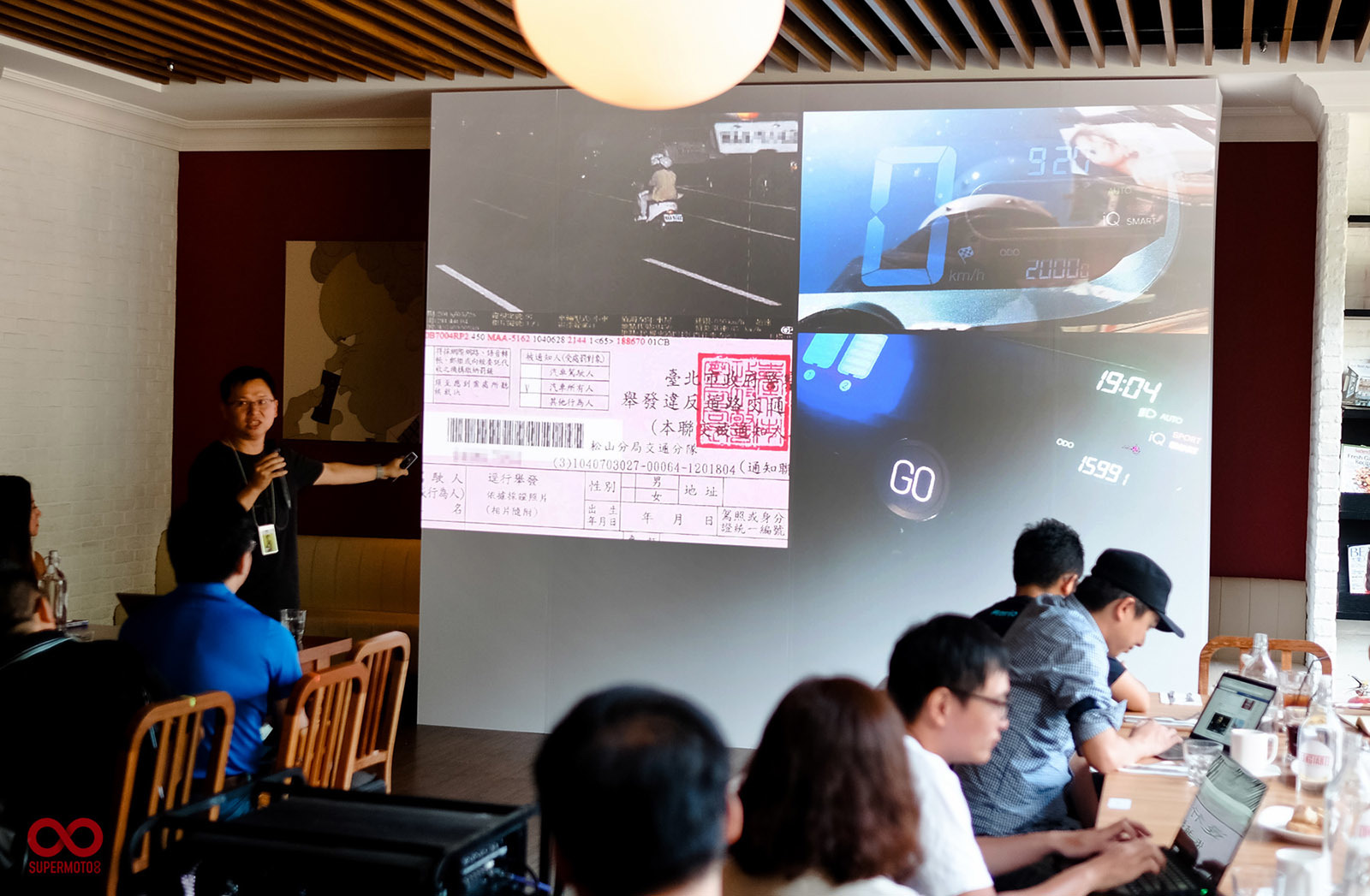 gogoro 第一張超速罰單，且在雙載模式下