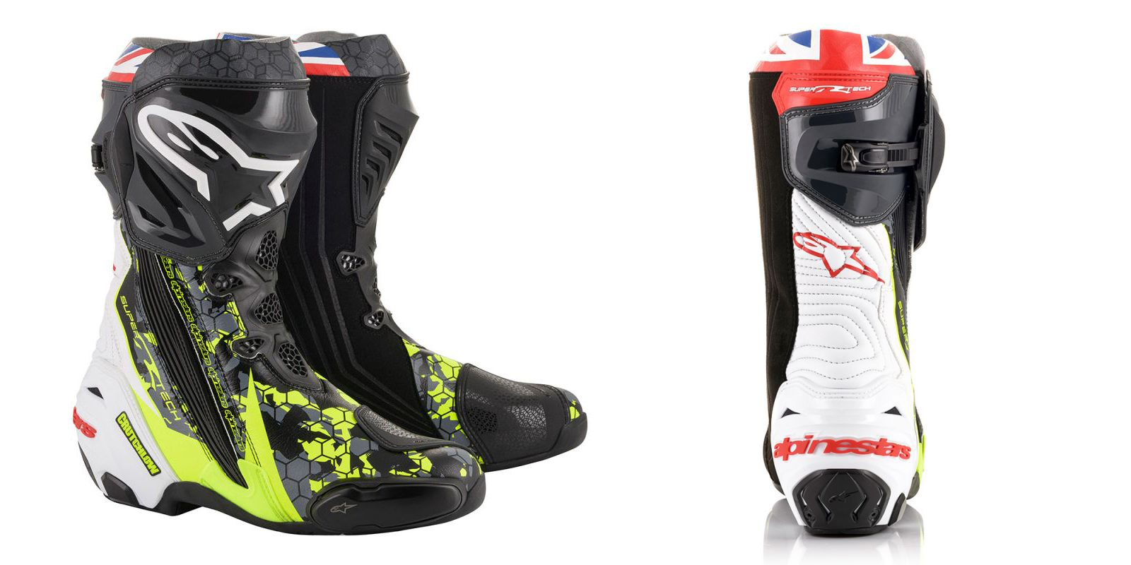 塗裝上使用了Cal Crutchlow的賽事著用款,同時搭載著Alpinestars的當家技術Supertech R