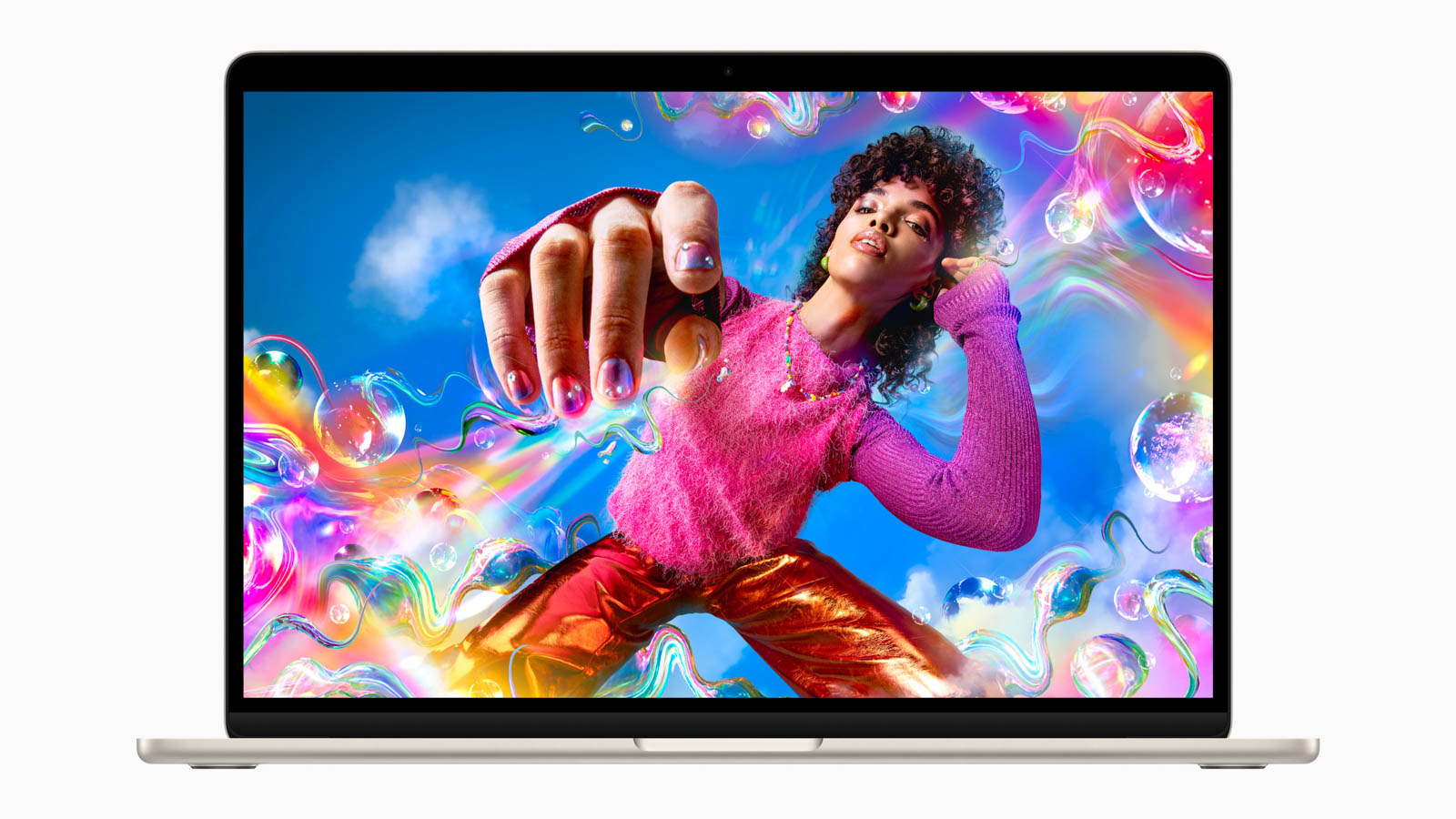 M2 晶片有 8 顆 CPU 核心和 10 顆 GPU 核心，並採用無風扇散熱設計