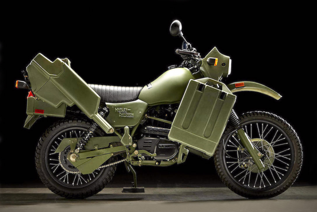 所以許多車廠都有經典的軍用版車型,當中Harley-Davidson可說是肩負起美軍兩輪載具的重擔