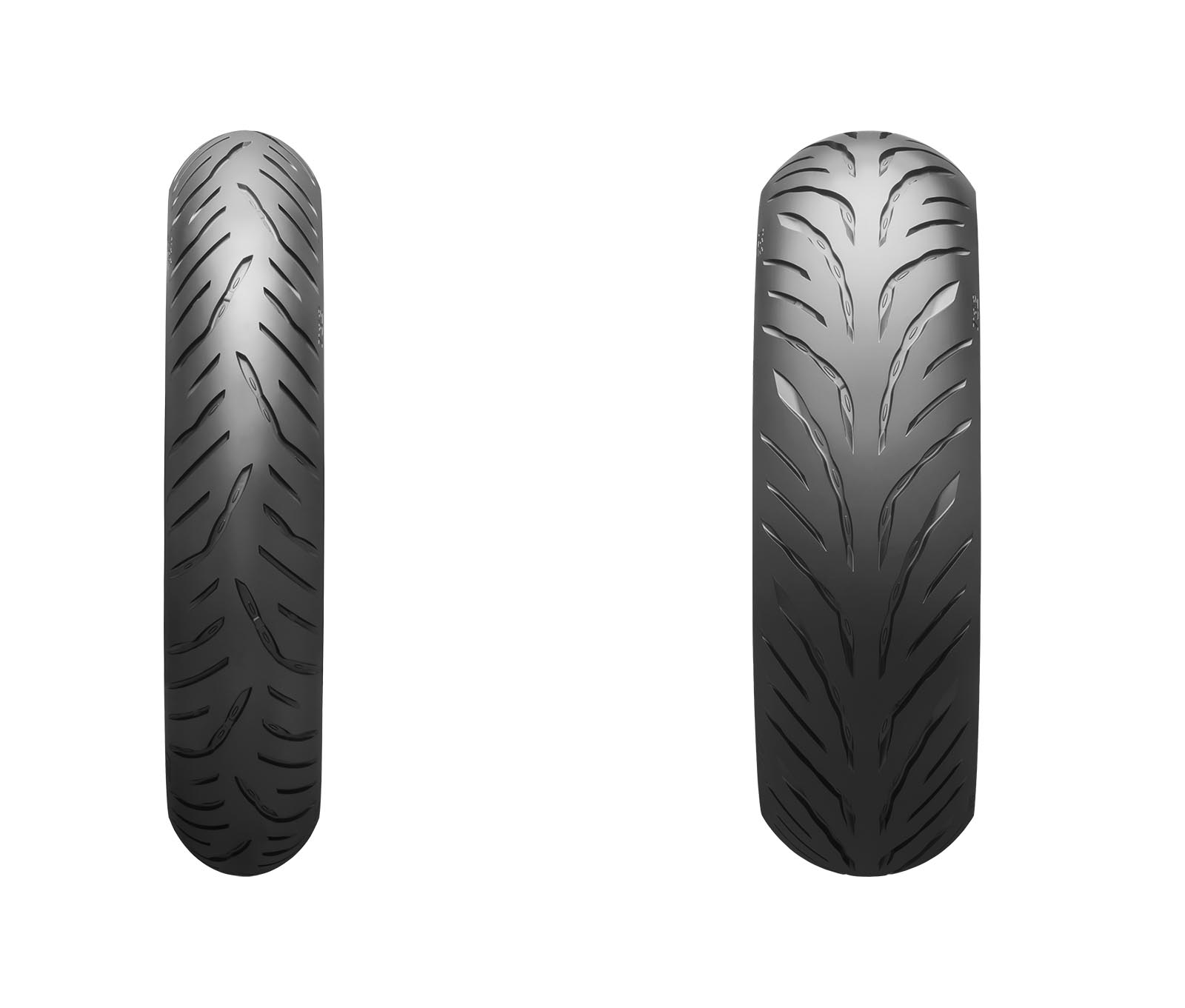 Battlax Sport Touring T32前後胎紋參考