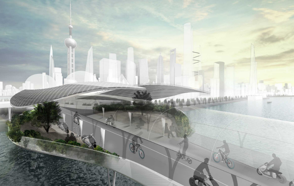 BMW提出以電動自行車為需求的Vision E3 Way專用道路