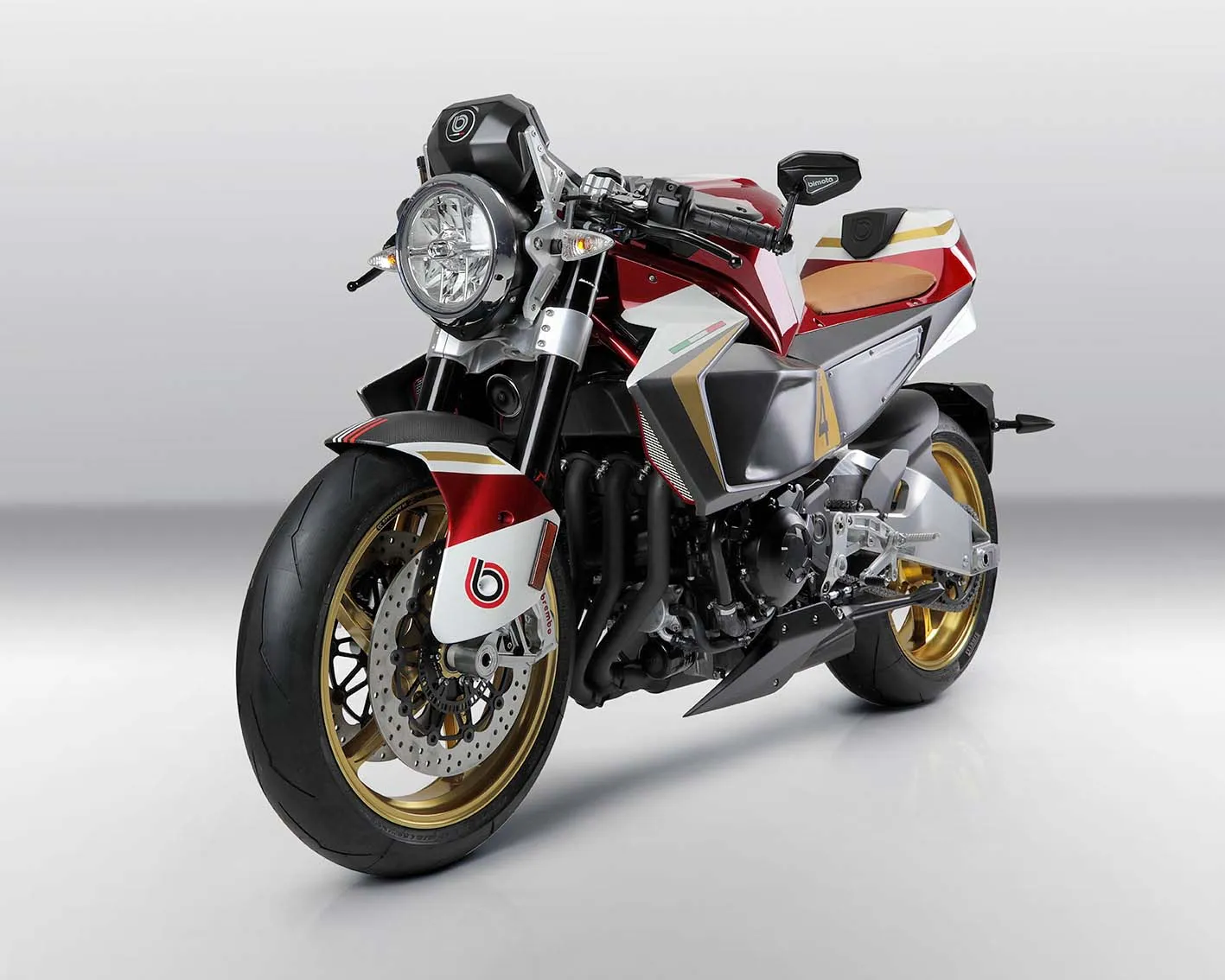 除了仿賽版的BIMOTA KB4之外，還帶來復古街車版的KB4 RC