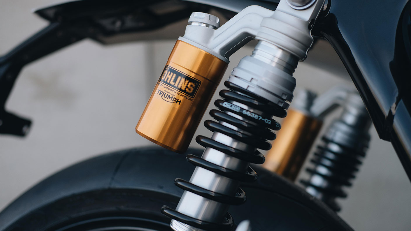 作為限量版,當然要配上全可調OHLINS避震器