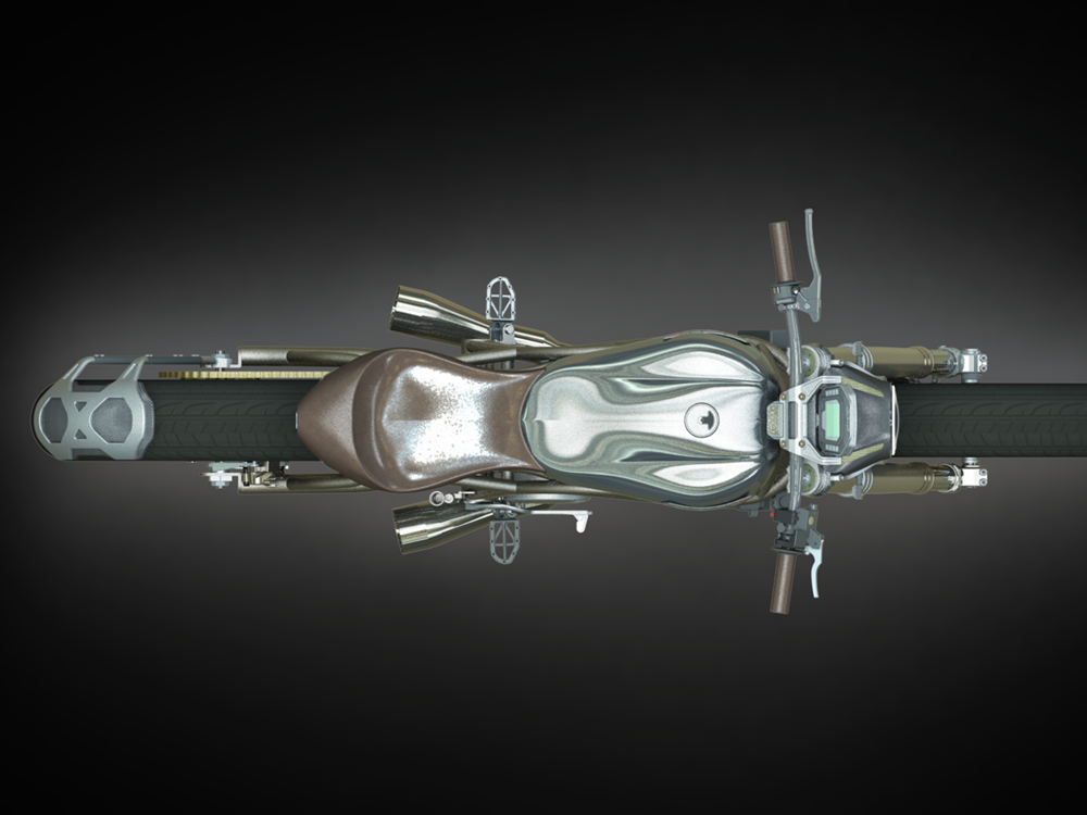 從正上方俯看會驚訝於這輛車巧奪天工的線條美感，而左右雙出的排氣尾管就像Spitfire「噴火式」戰鬥機霸氣的排氣管，展現強烈的侵略性又不失優雅