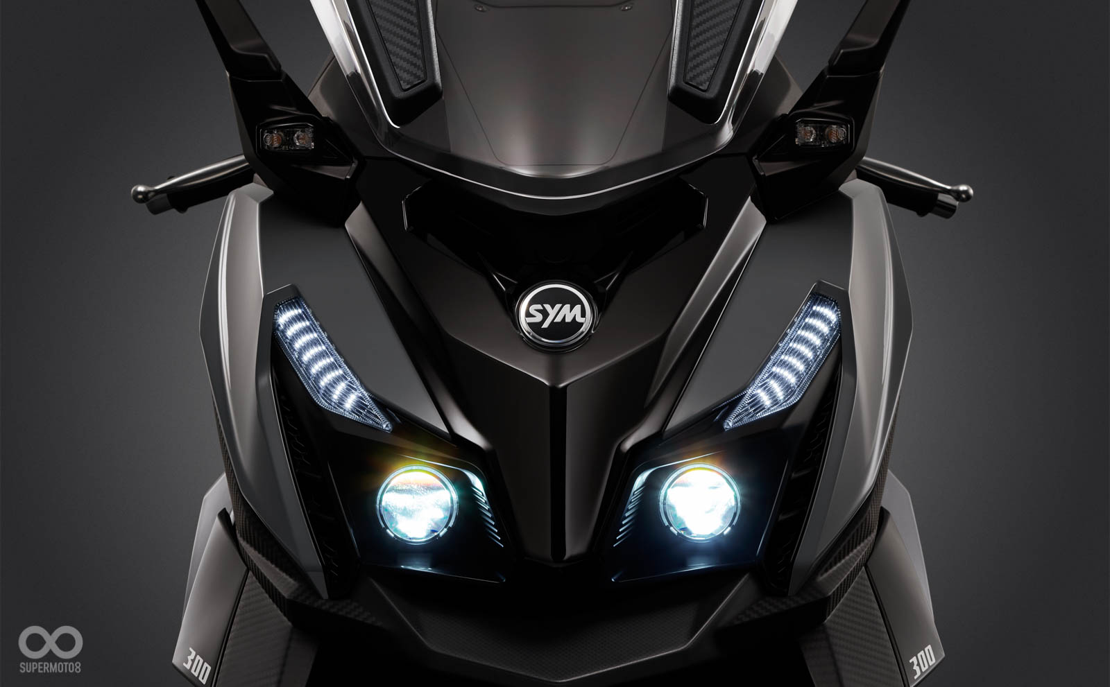 Cruisym α換上魚眼LED大燈設計