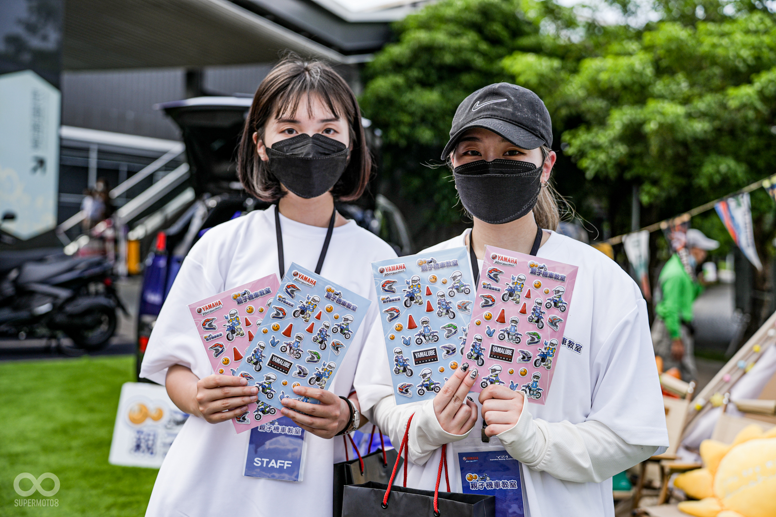 現場也有貼紙等多項禮品喔