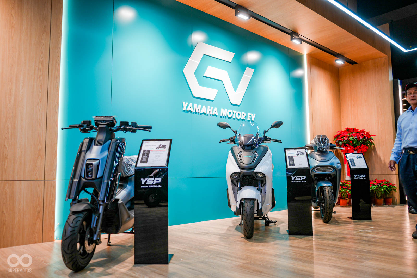 YSP 2.0更加入全新的Yamaha Motor EV電動車CI設計