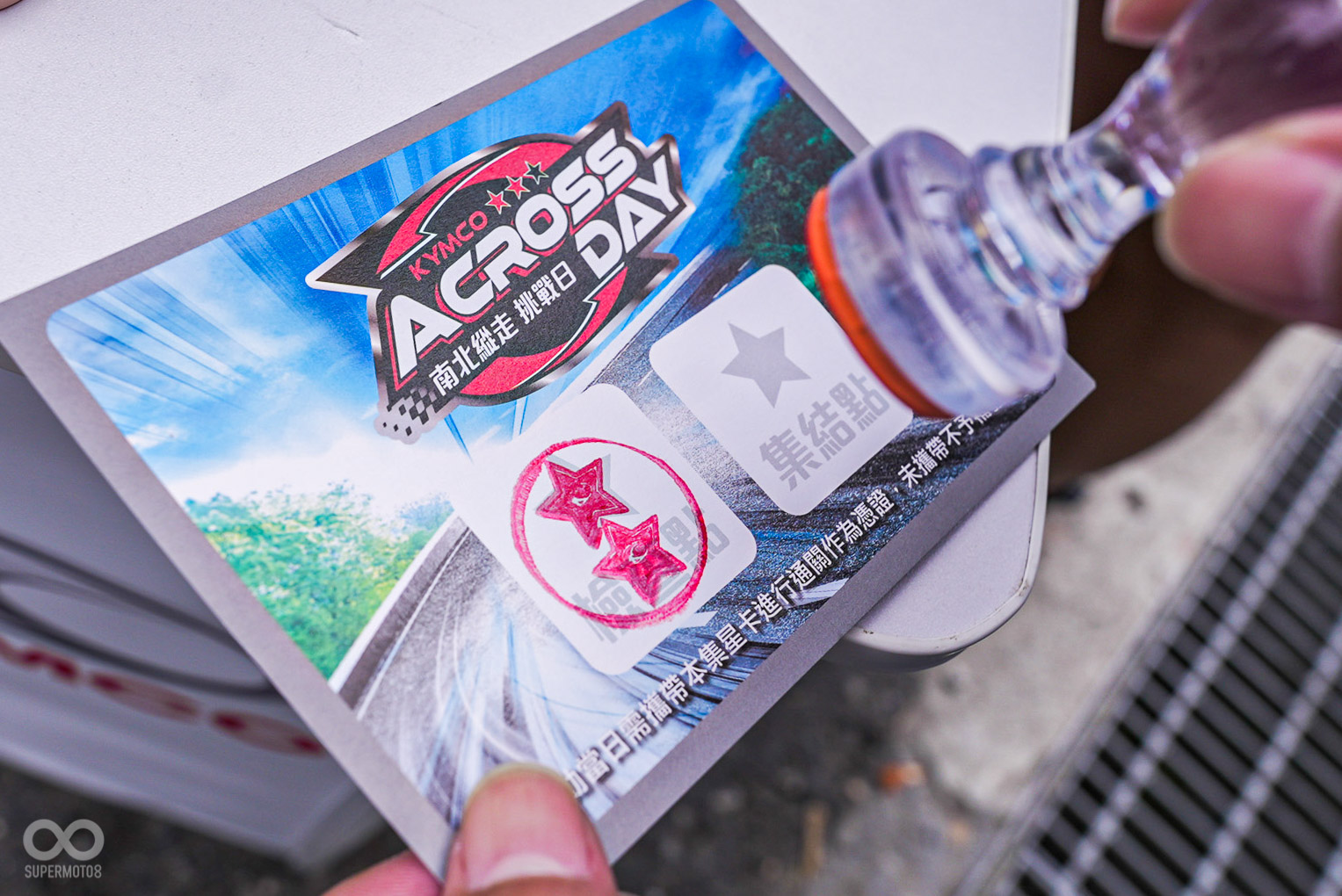 我們挑選難度較低的二星路線,但一整天又騎車又拍照拍影片,行程相當緊湊