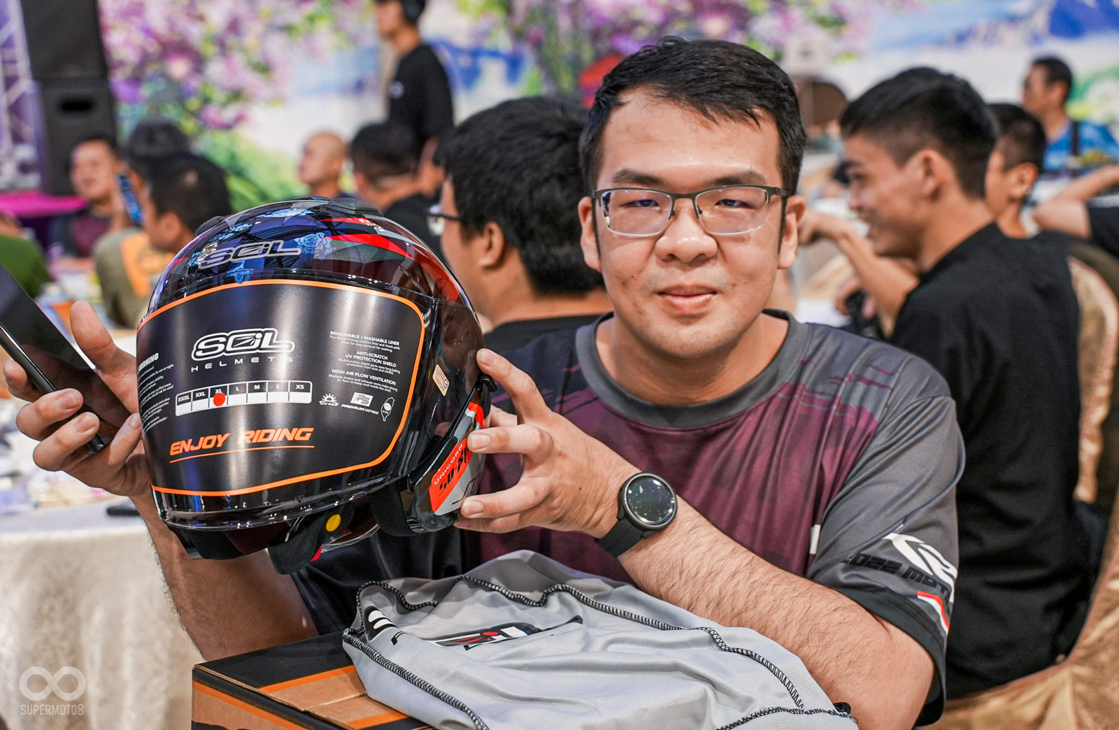 豐富的摸彩獎品超有誠意,在山上享受整天美景後,還有大餐與摸彩可以參加,相當吸引人