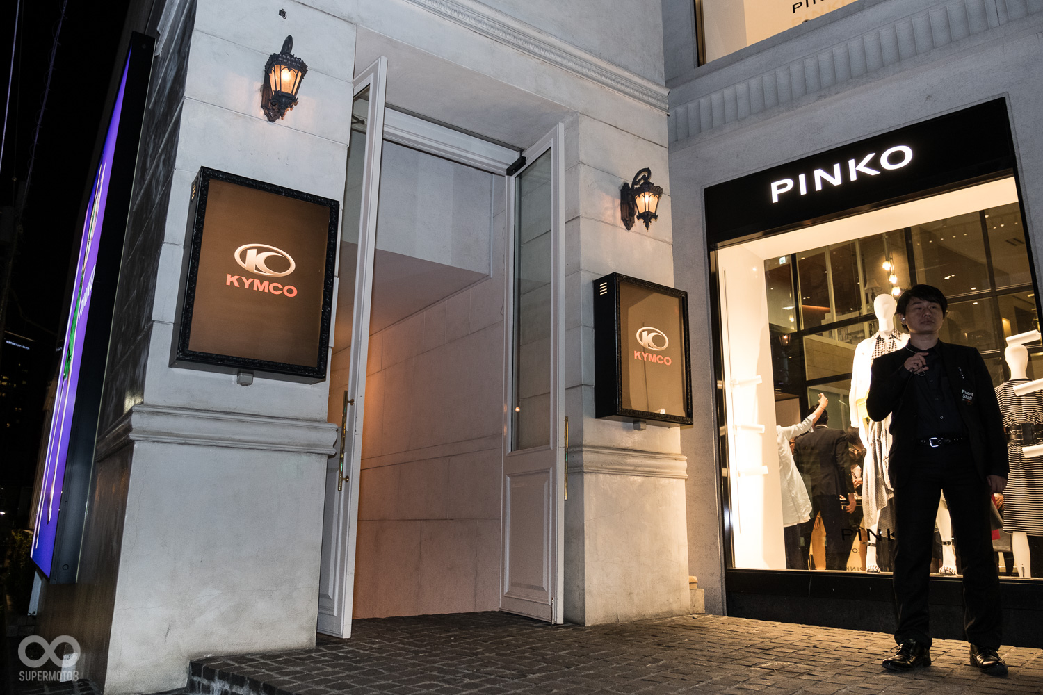 發表會的地點選在日本時尚界的中心表參道，可以感受到KYMCO佈局全球的格局與野心