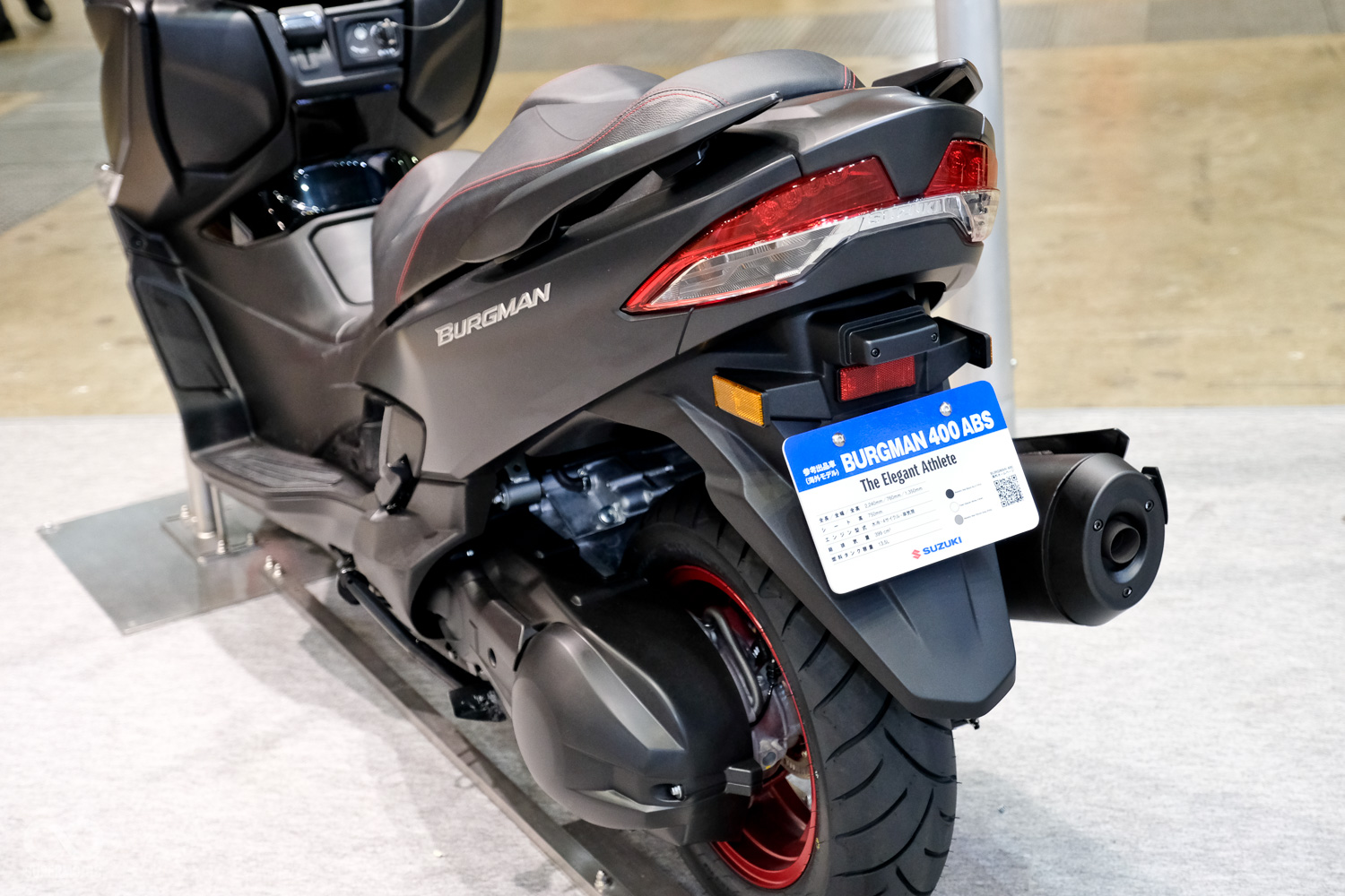 Burgman400也是今年預計引進的車款，配備與質感方面都有著相當不錯的平衡