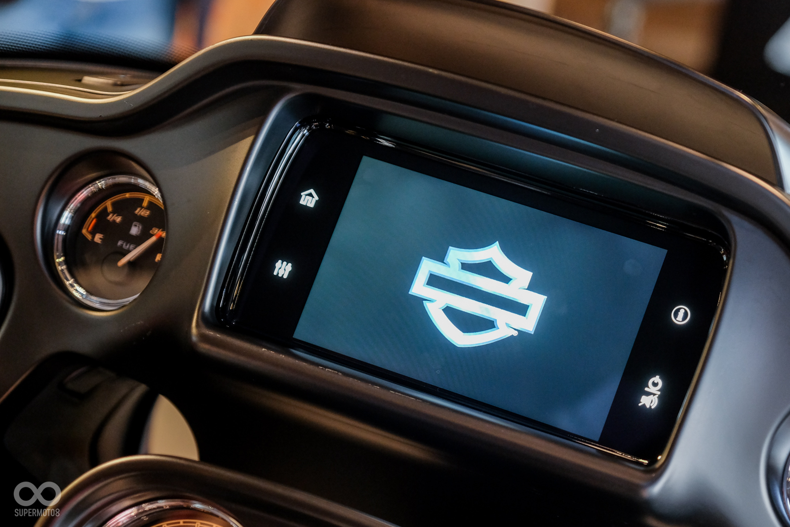 Harley-Davidson旗下的Touring車款配有Apple CarPlay的功能,未來也將支援Android Auto的功能